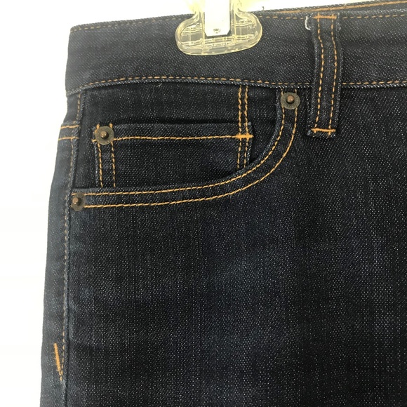 Ann Taylor Loft Original Bootcut Dark Jeans 6 - Picture 4 of 7
